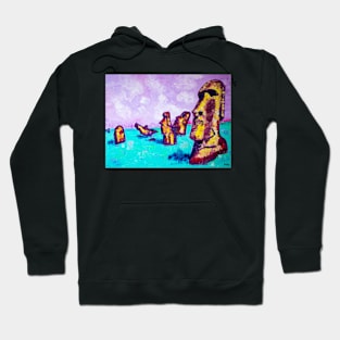 Easter Island. Moai Hoodie